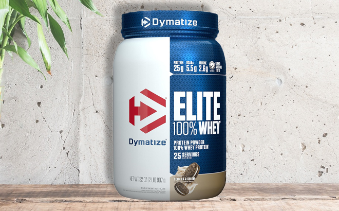 Dymatize 32 Oz Whey Protein Powder Quick Absorbing