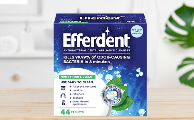 Efferdent 44 Count Cleaning Tablets