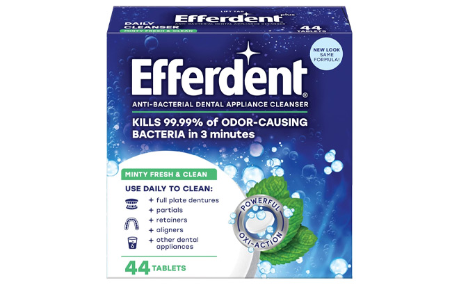 Efferdent Retainer 44 Count Cleaning Tablets