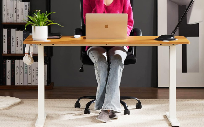 Electric Height Adjustable Computer Desk