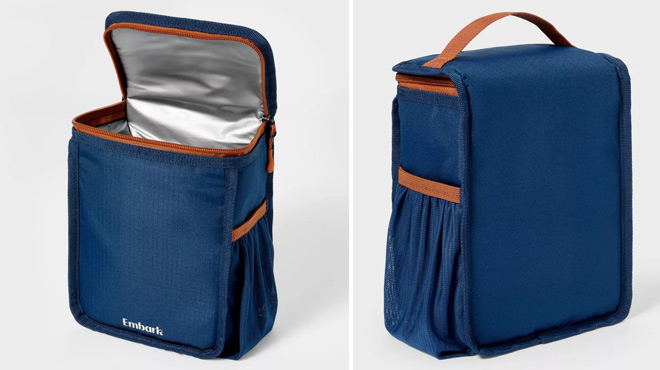 Embark Upright Lunch Bag in Navy