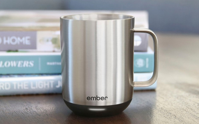 Ember Smart Mug on the Table