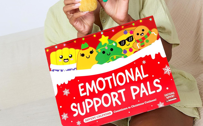 Emotional Support Plush Advent Calendar