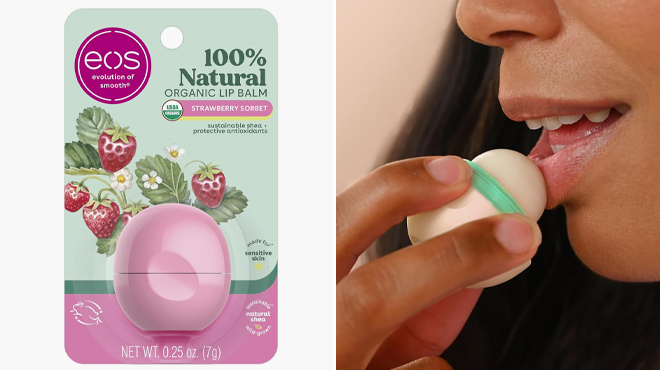 Eos 100 Natural Organic Lip Balm