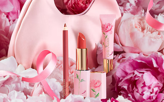 Estee Lauder Bouquet of Strength Lip Collection