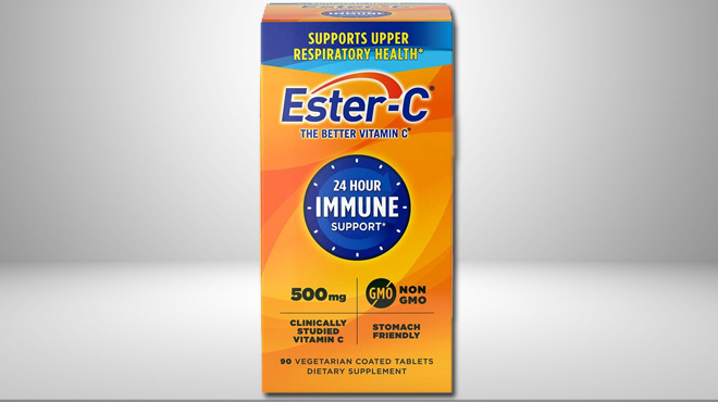 Ester C 500mg Vitamin C Tablet Bottle