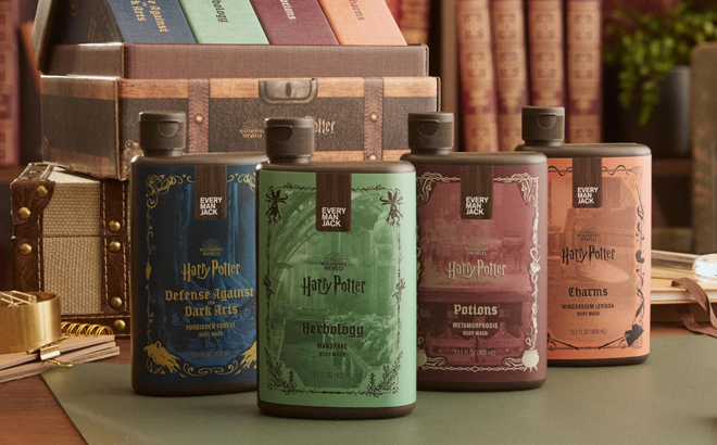 Every Man Jack Harry Potter Body Wash Limited Edition Gift Set