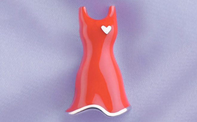 FREE Red Dress Pin