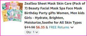 Face Masks at Checkout