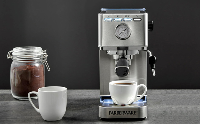 Farberware Espresso Machine on a Table