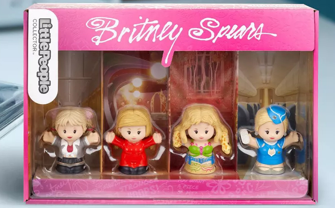 Fisher Price Collector Britney Spears Figures Box