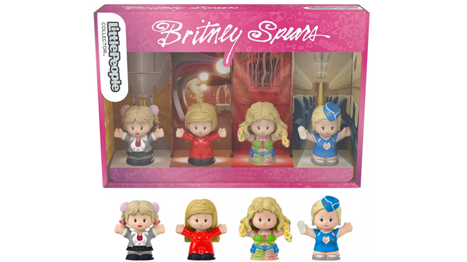 Fisher Price Little People Britney Spears Collectors Set