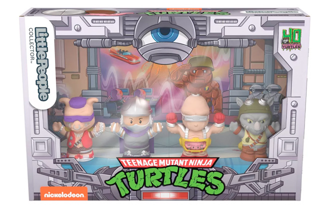 Fisher Price Little People Collector Teenage Mutant Ninja Turtles Figures