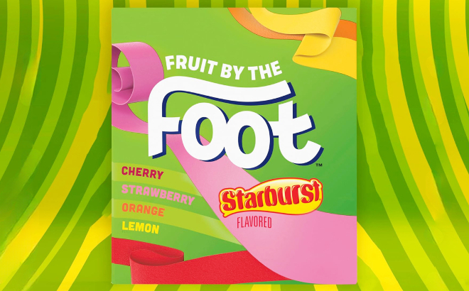 Fruit by the Foot Starburst Flavored Rolls Pack