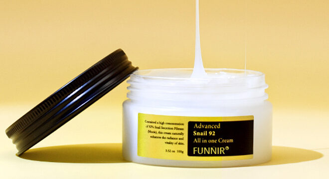 Funnir Snail Mucin Repair Cream Face Moisturizer