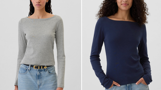 GAP Factory Favorite Boatneck T Shirt