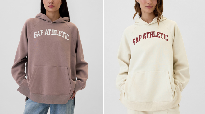 GAP Factory Oversized Gap Graphic Hoodie