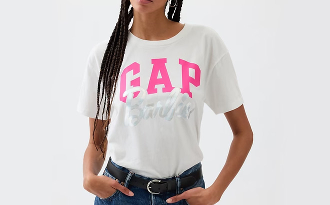 GAP Relaxed Barbie Logo T Shirt