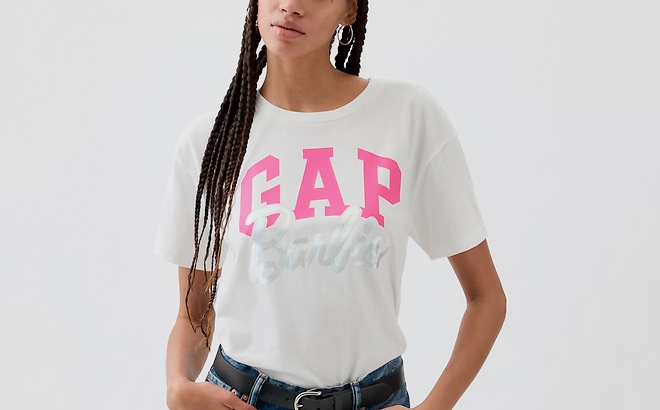 GAP Relaxed Barbie™ Logo T Shirt