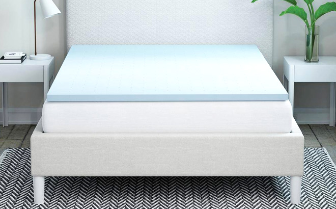 Gel Infused Memory Foam Twin XL Mattress Topper