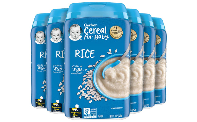 Gerber Baby Cereal 1st Foods