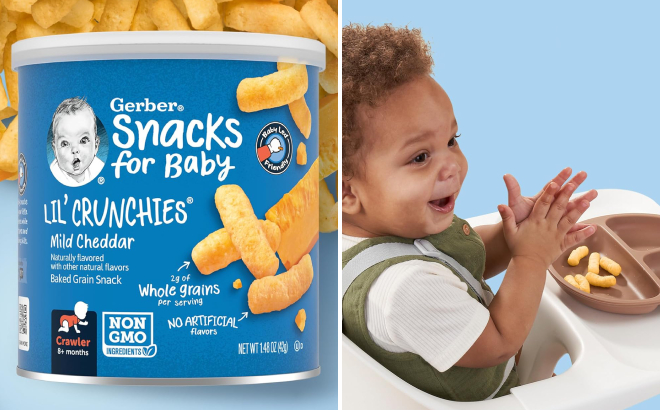 Gerber Snacks for Baby Lil Crunchies