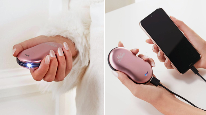 Go Warmer Hand Heater with Powerbank and Flashlight 3 Pack