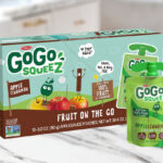 GoGo Squeez Applesauce Apple Cinnamon Snack Pouch 12 Pack