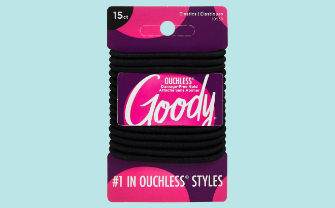 Goody 15 Count Ouchless Hair Ties