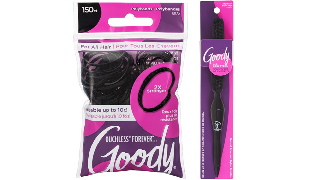 Goody Ouchless Womens Elastic Hair Tie 150 Pack