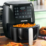 Gourmia 4 Qt Digital Air Fryer with Guided Cooking