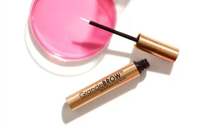 GrandeBROW Brow Enhancing Serum on a Table