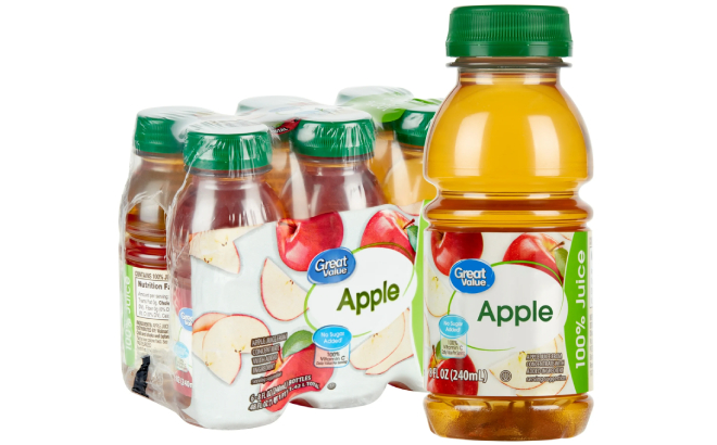 Great Value Apple Juice Pack