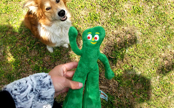 Gumby 9 Inch Plush Dog Toy