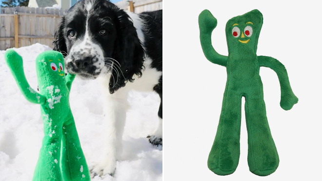 Gumby 9 Inch Plush Dog Toy2