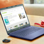 HP Stream 14 Inch Laptop in Blue