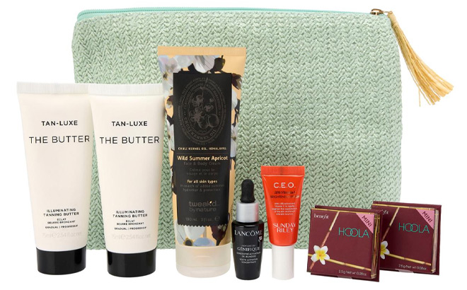 HSN Discover Beauty x Beauty Essentials Sample Bag