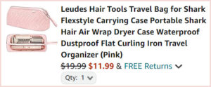 Hair Tools Travel Bag at Checkout