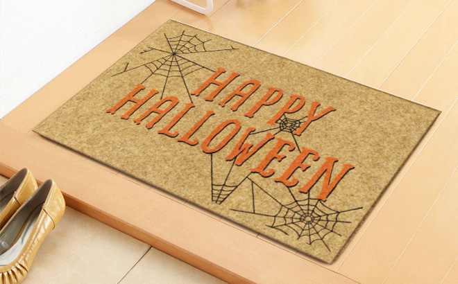 Halloween Faux Coir Doormat