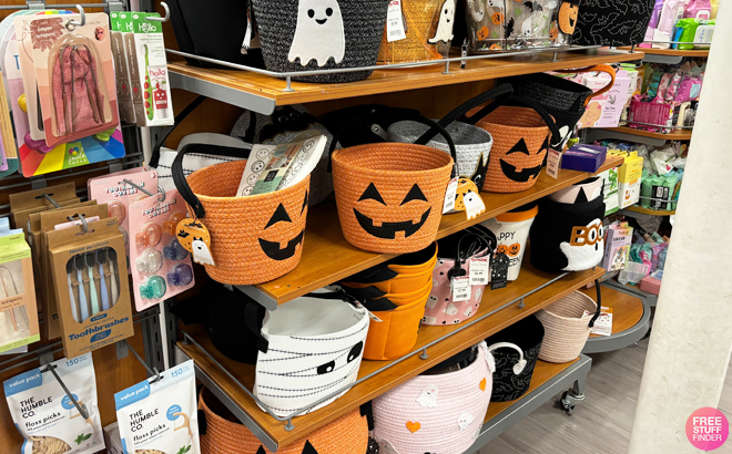 Halloween Spooky Baskets at TJMAxx