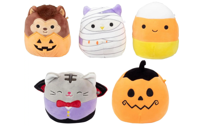 Halloween Squishmallows 5 Pack