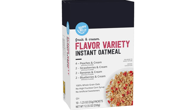 Happy Belly 10 Count Instant Oatmeal