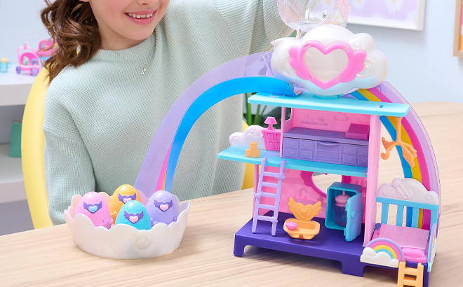 Hatchimals Water Hatch Nursery Playset on the Table