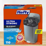 Hefty 110 Count Ultra Strong Tall Kitchen Trash Bags