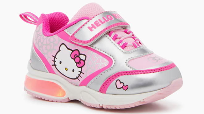 Hello Kitty Kids Light Up Sneakers