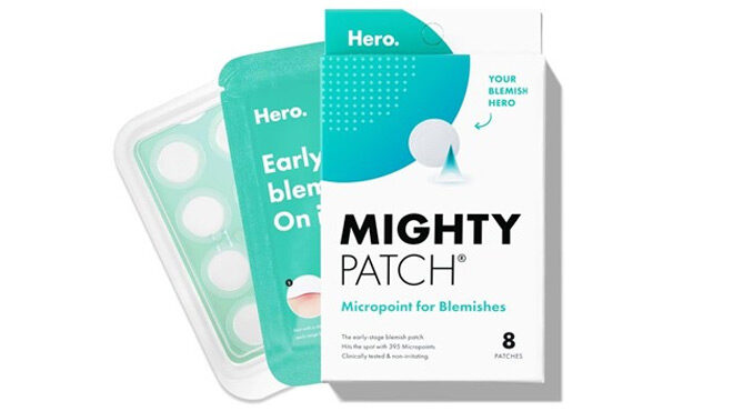 Hero Mighty Patch Hydrocolloid Acne Spot Treatment Patches