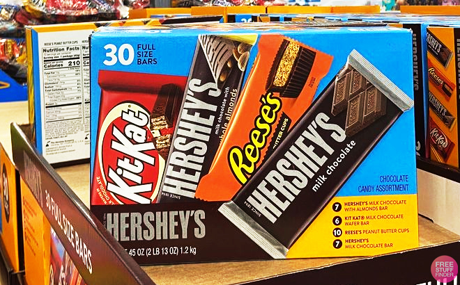 Hersheys Candy Bar 30 count