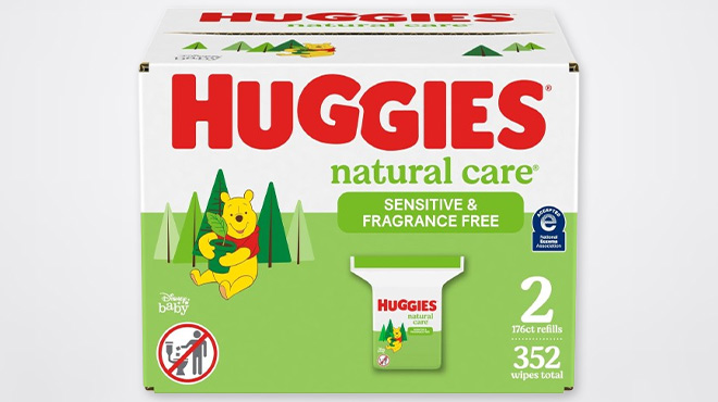 Huggies 352 Count Natural Care Baby Wipes