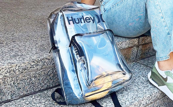 Hurley Transparent Daypack Backpack