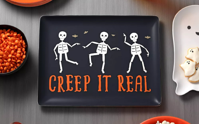 Hyde EEK Halloween Creep it Real Serving Tray